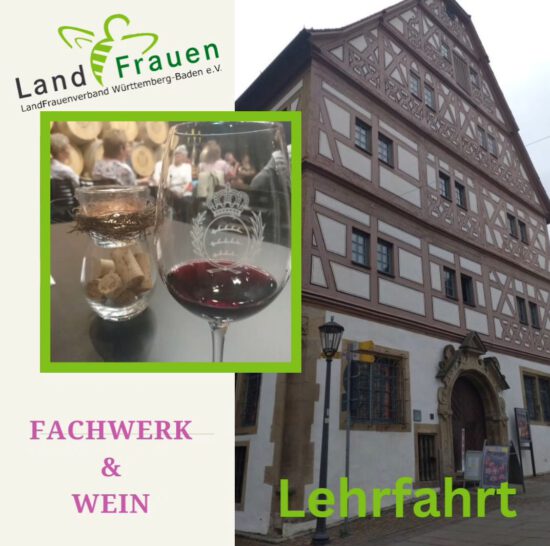 Lehrfahrt Fachwerk und Wein